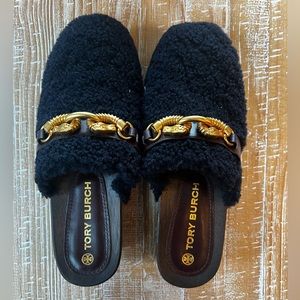 Tory Burch Jessa Shearling Clog